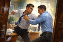 драка чиновников