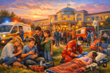 Массовое отравление в школе 