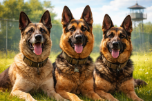 Служебные собаки погранслужбы