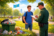 Акиматы Казахстана получили право штрафовать за мусор