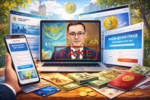 Мошенники в Казахстане распространяют фейковые обращения от АФМ