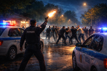 Полицейские открыли предупредительный огонь при задержании в Алматинской области