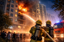 Трое детей погибли при пожаре в Астане