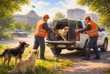 Акимат Уральска заключил контракт на отлов собак с мясоперерабатывающей компанией