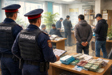 Спецназ провел операцию в здании ЦОНа Актюбинской области