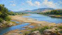 Комитет рыбного хозяйства не изменил планы развития отрасли несмотря на обмеление рек