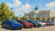 Конфискованные автомобили Жанабыловых передали госорганам