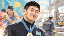 Адил Тилектес, Шымкент, чемпион Казахстана, греко-римская борьба, спортсмены с нарушением слуха, гибель на предприятии, удар током