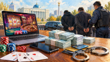 Группа дроповодов обеспечила оборот более 415 млн тенге для интернет-казино Vavada в Караганде