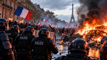 Массовые протесты во Франции