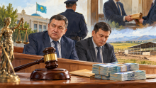 Экс-замакима и начальника районного земельного отдела Туркестанской области осудили за взятки
