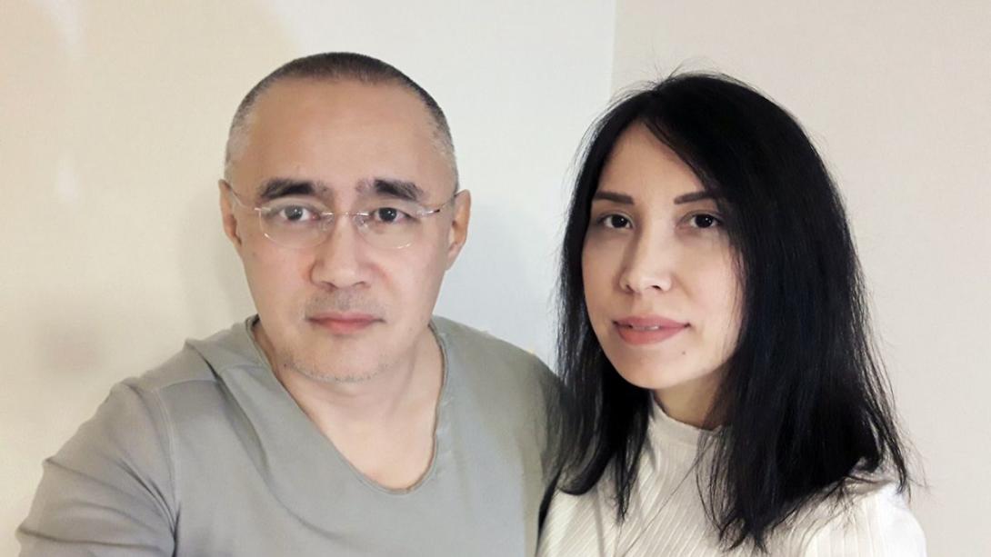 Айдос и Наталья Садыковы 