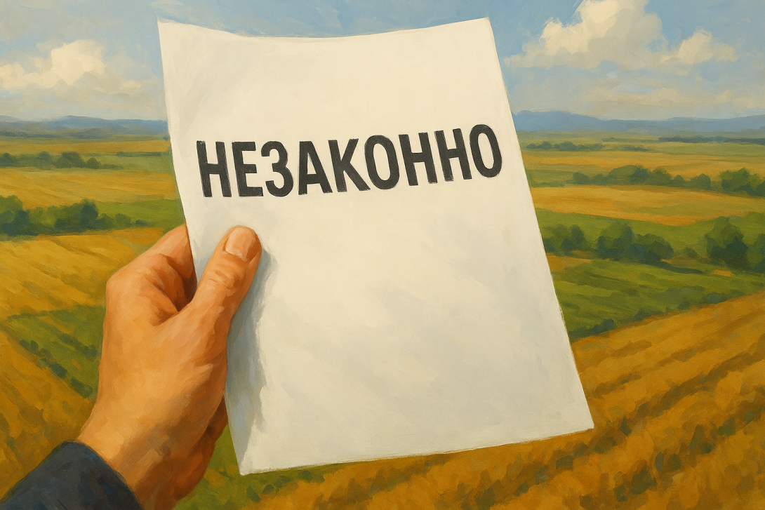 незаконно