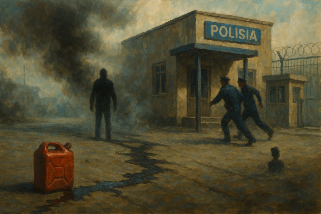 самоподжог