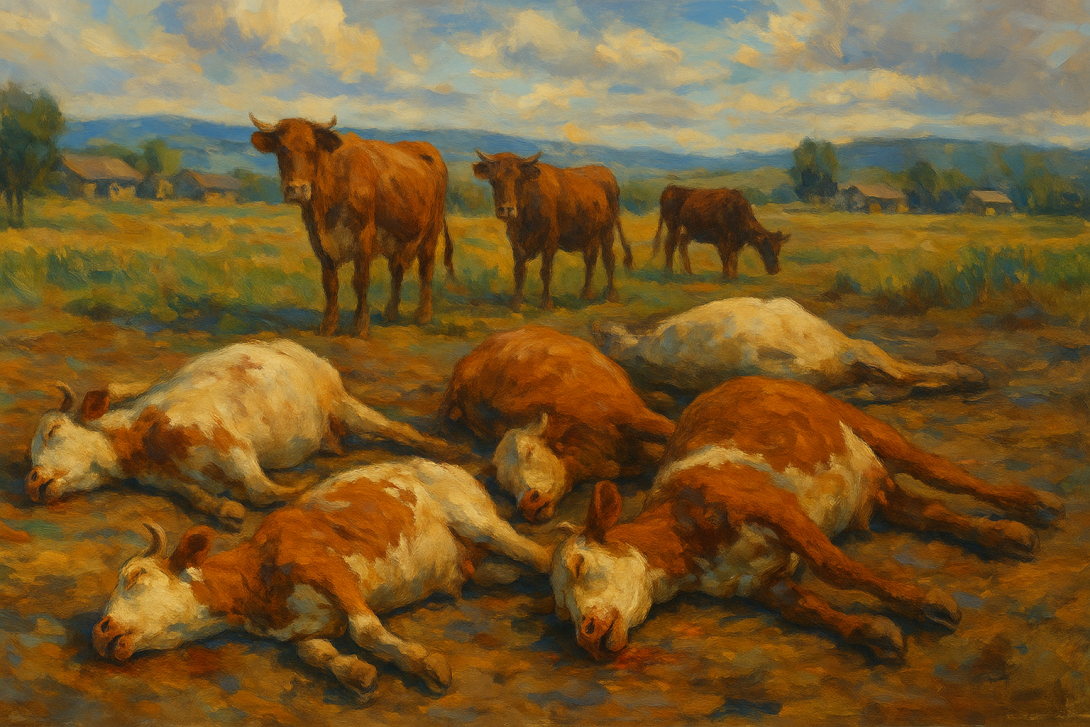 падеж скота