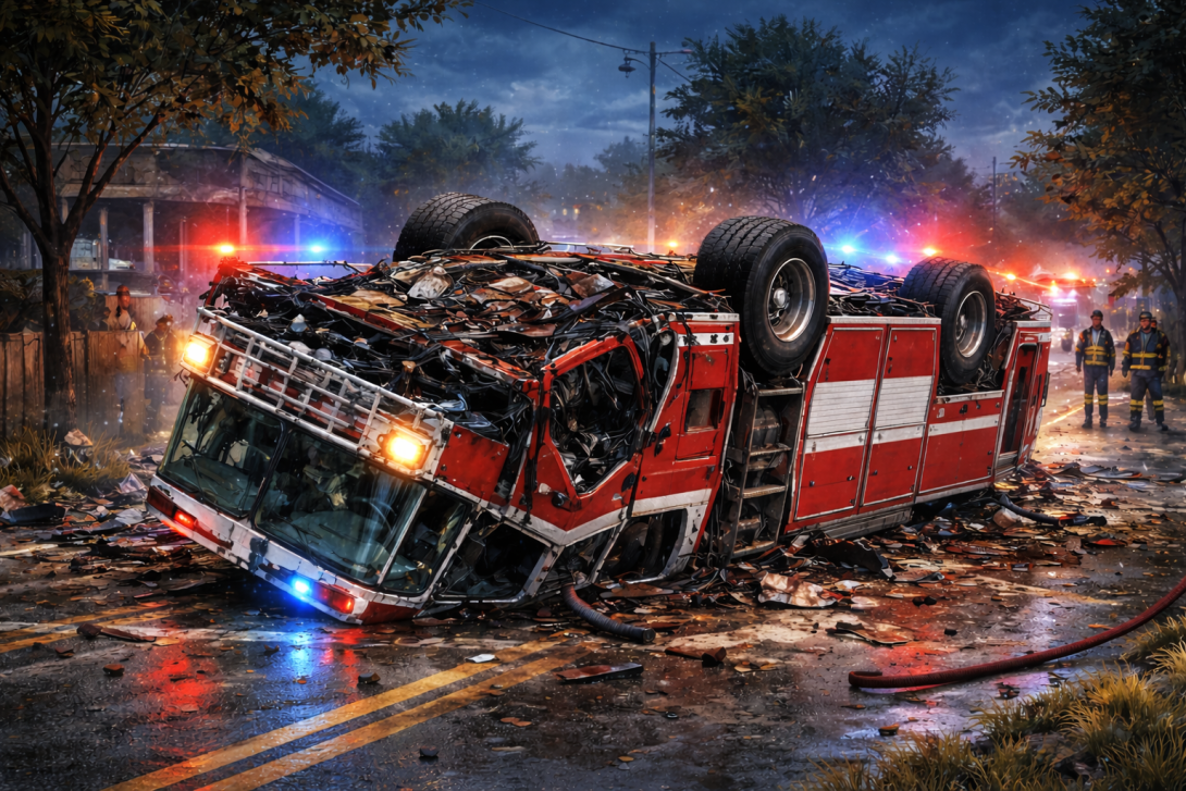 пожарная машина