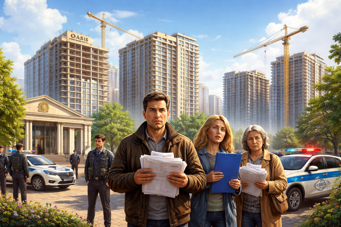 Дело по ЖК «Оазис» и «R-club» на 8,2 млрд тенге передали в суд