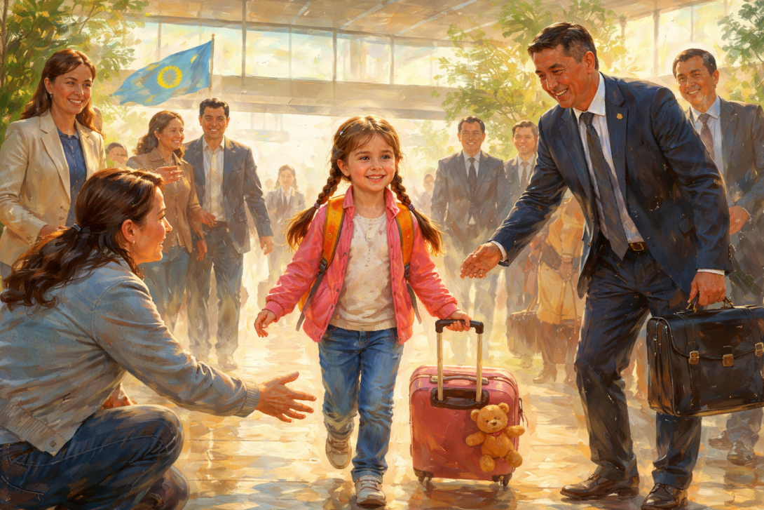 Казахстанские власти обеспечили возвращение ребенка из Грузии