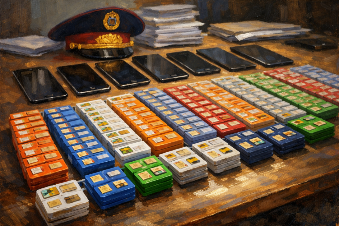 Около 400 SIM-карт изъяли у жительницы Костанайской области по уголовному делу