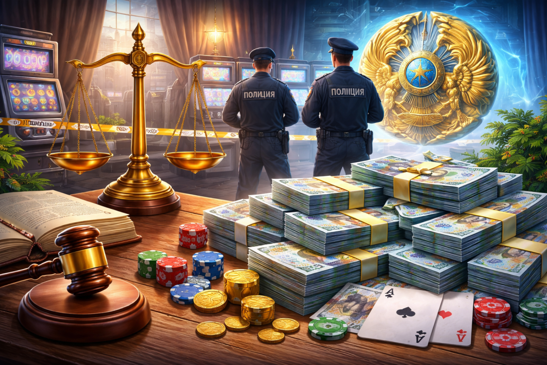 Суд конфисковал 20 млн тенге по делу об игорном бизнесе в Туркестанской области