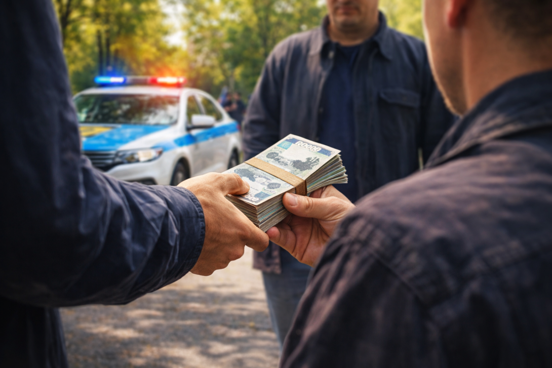 Полиция задержала общественного активиста в Таразе по подозрению в вымогательстве