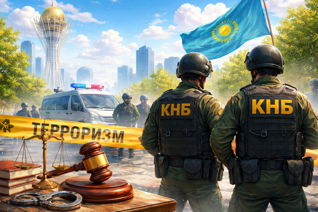 КНБ сообщил о 17 осужденных за терроризм и экстремизм в Казахстане
