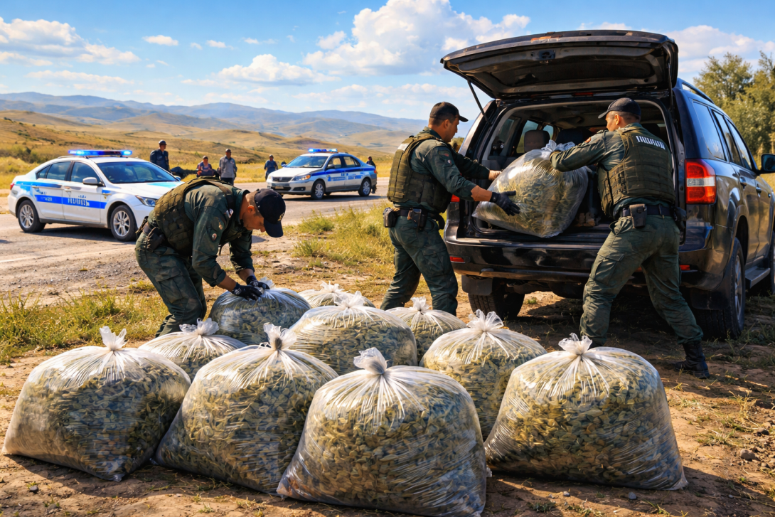 Полиция изъяла наркотики на $3 млн в области Улытау