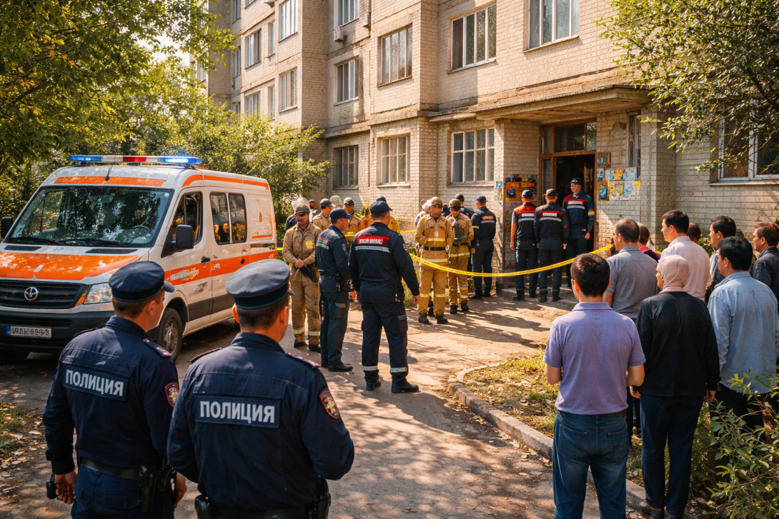 Четыре человека погибли при предполагаемом отравлении газом