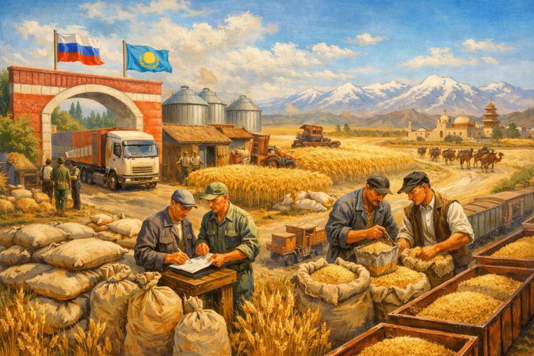 Экспорт зерна 