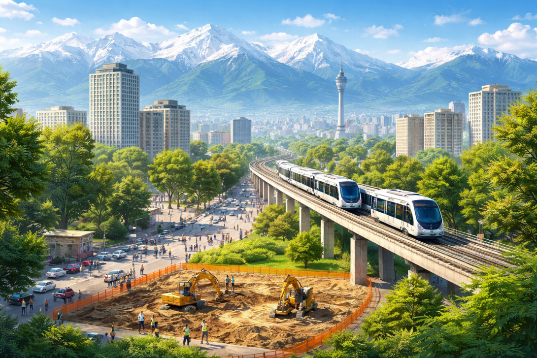 Акимат Алматы начал изъятие 270 участков для строительства LRT