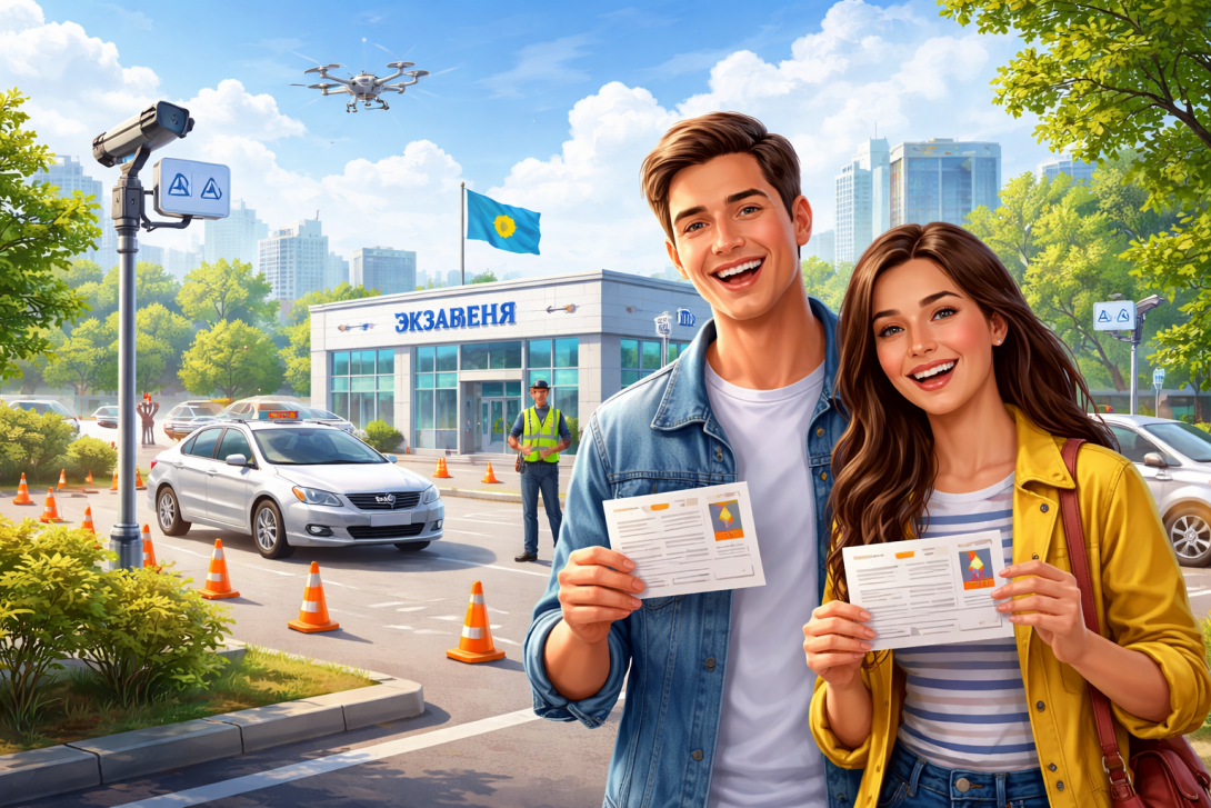 Правила сдачи экзамена на права обсудили в Казахстане