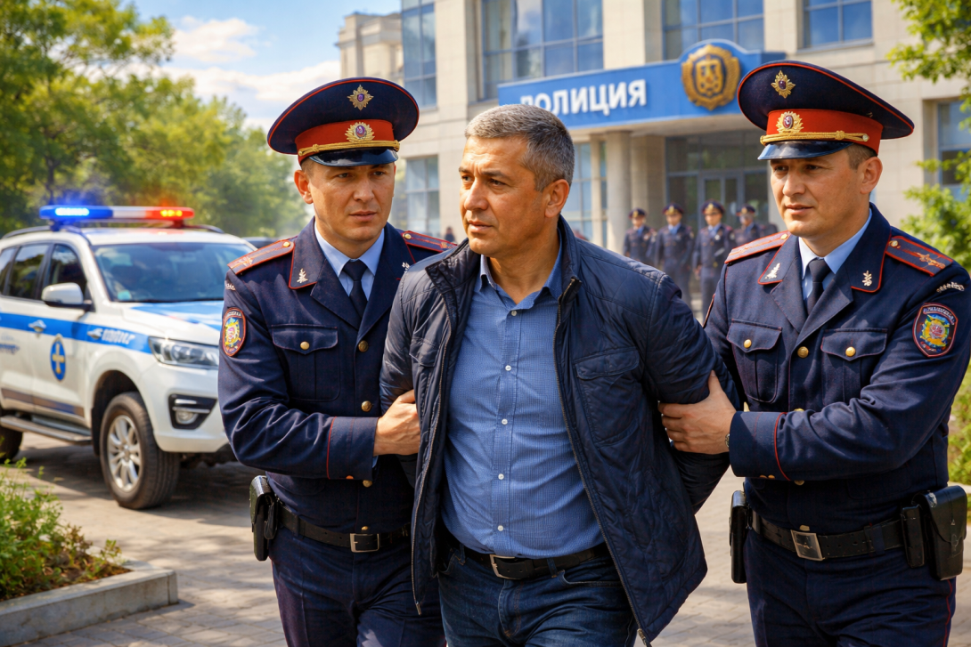 МВД сообщило о задержании экс-начальника полиции Атырау