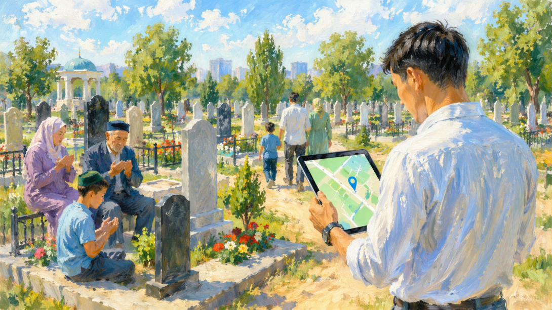 Проект оцифровки кладбищ Jerleu․kz временно приостановили в Шымкенте