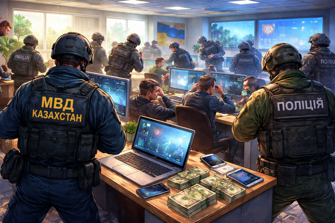 МВД Казахстана пресекло деятельность сети call-центров в Украине