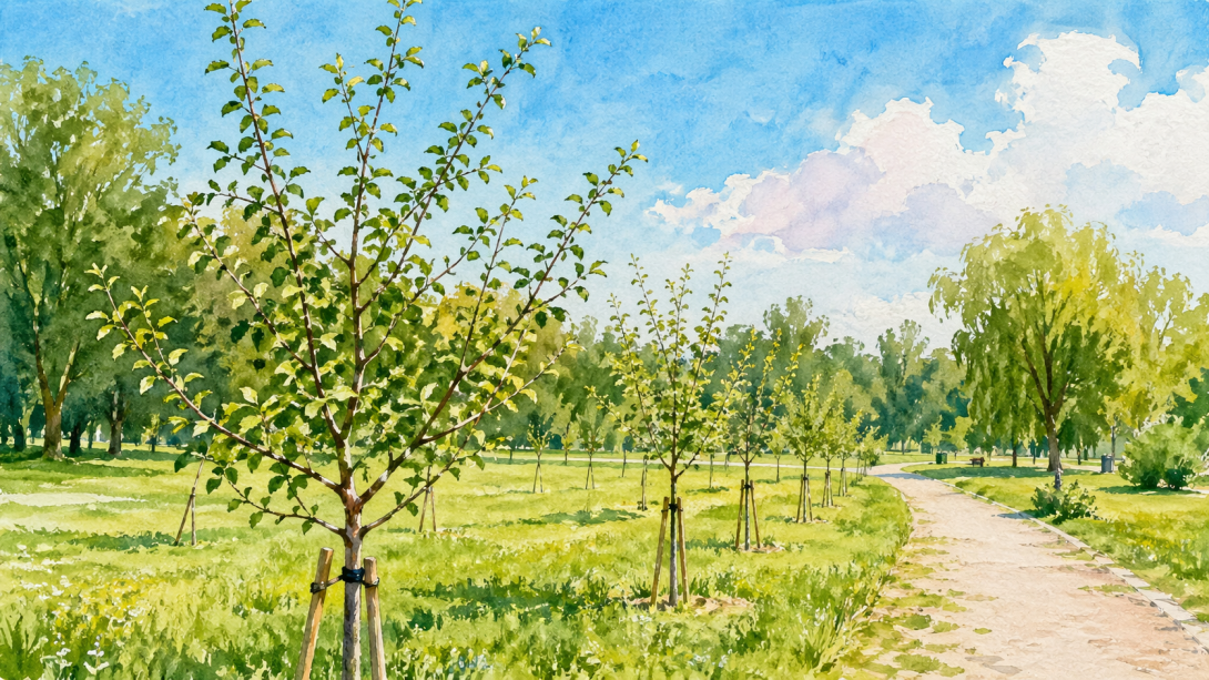 Яблоневый сад в Усть-Каменогорске почти полностью погиб