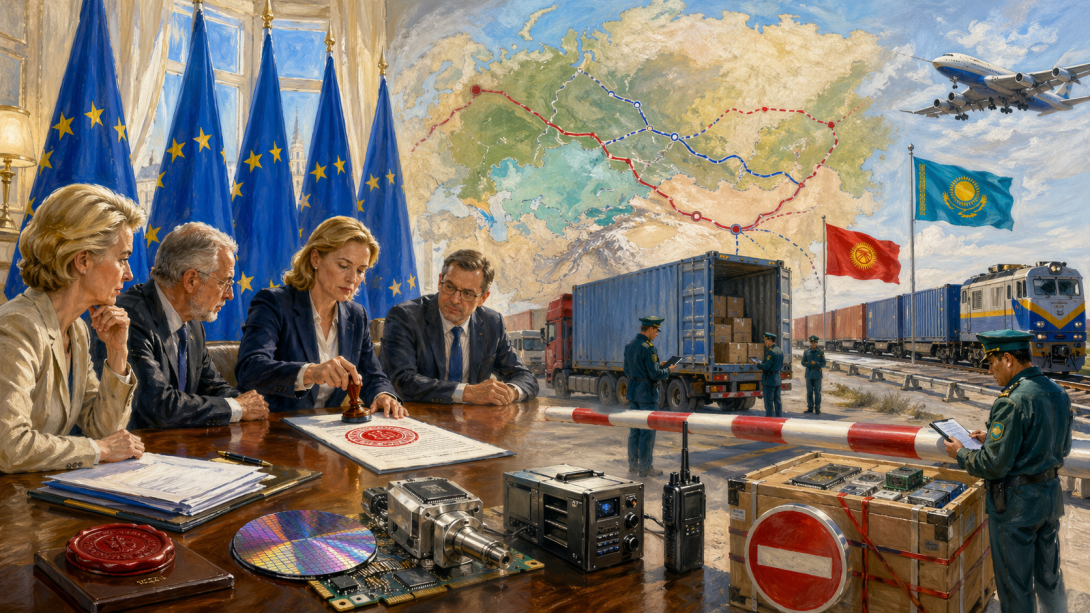 Европейский Союз ввёл санкции против компаний из Казахстана и других стран