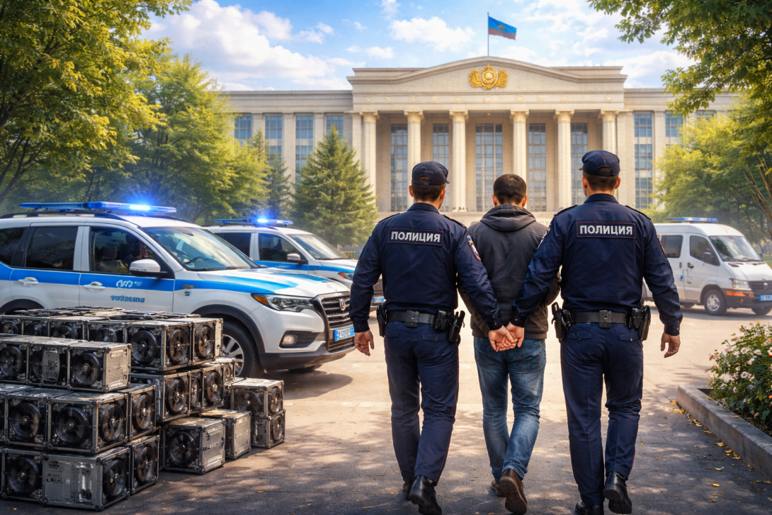 Полицейских осудили в Туркестанской области по делу о хищении майнингового оборудования