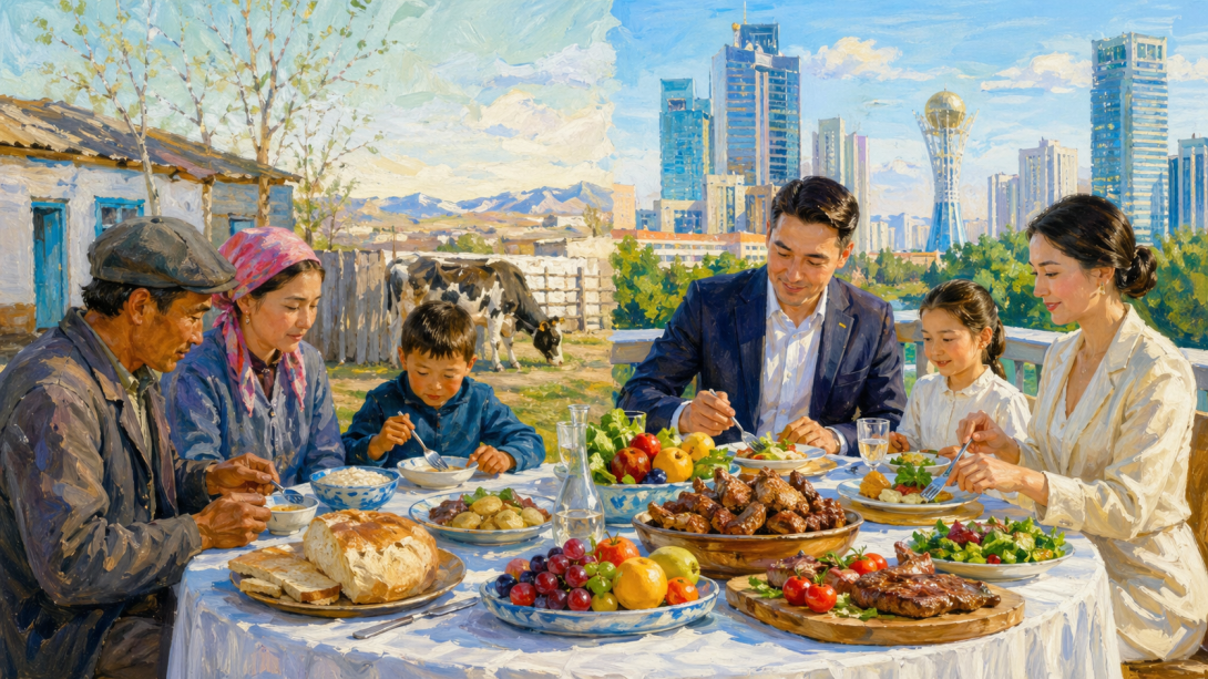 Рацион казахстанцев