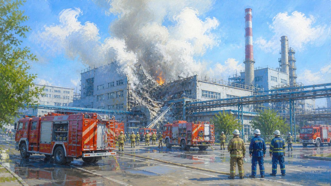 Два человека погибли при взрыве на заводе «Казцинк» в Усть-Каменогорске