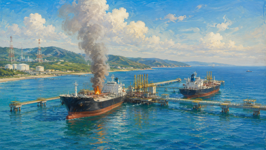Казахстан осудил атаки на танкеры с казахстанской нефтью в Чёрном море