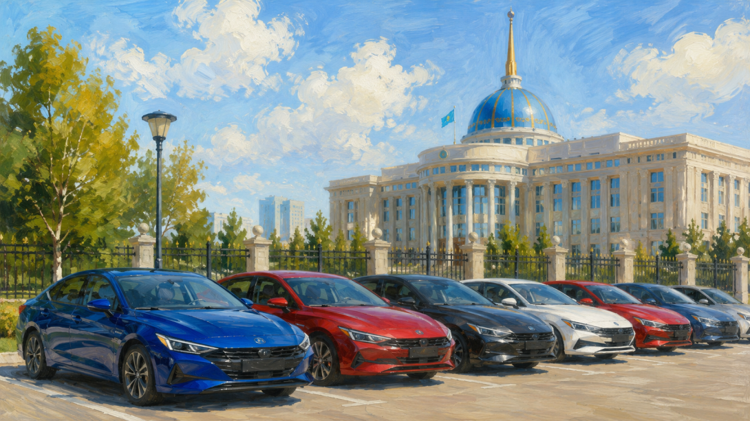 Конфискованные автомобили Жанабыловых передали госорганам