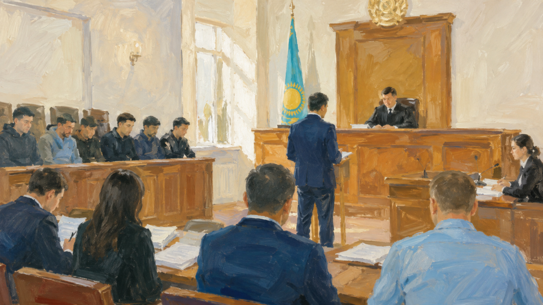 Суд в Шымкенте рассматривает дело об убийстве мастера спорта