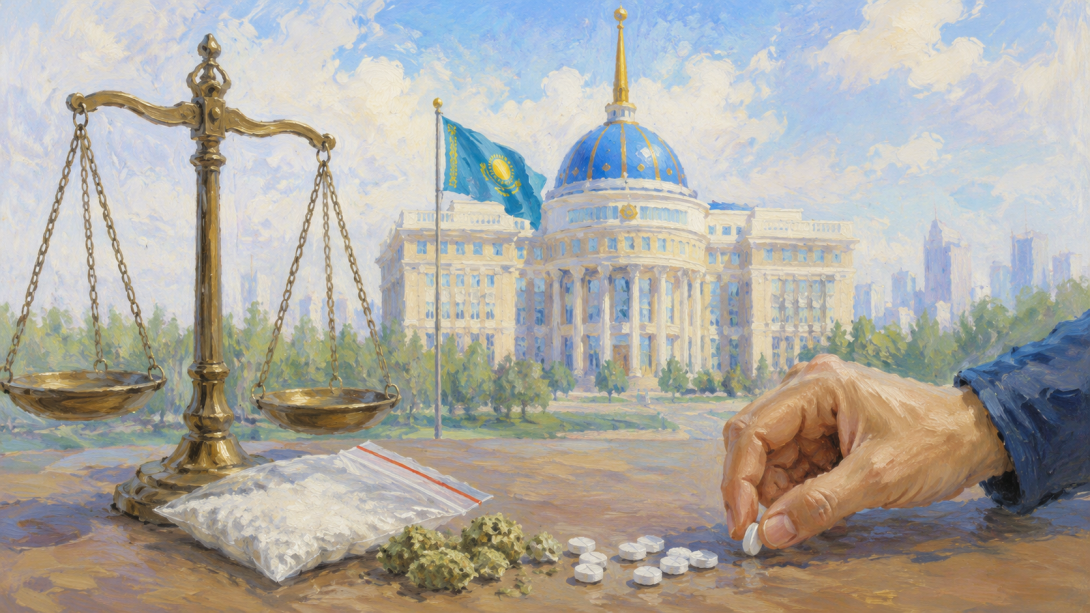 МВД Казахстана, хранение наркотиков, декриминализация наркотиков, статья 296 УК РК, КоАП РК, административная ответственность, наркотики без цели сбыта
