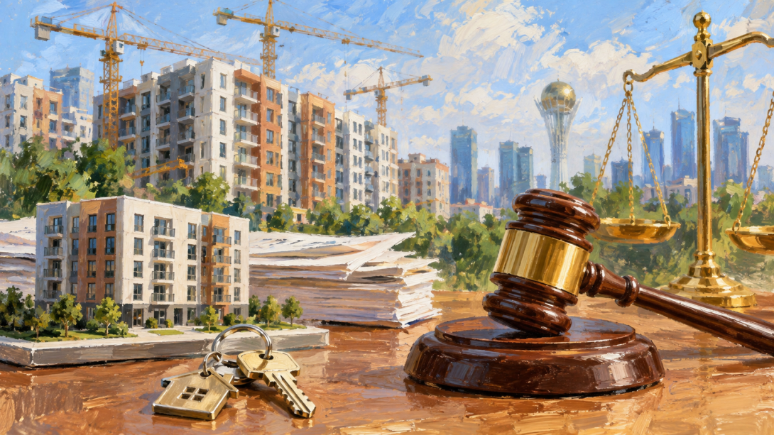 За незаконную продажу недвижимости в Астане осудили четверых человек