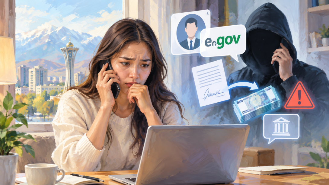 Жительница Тараза перевела 2 млн тенге после звонка от «сотрудника eGov»
