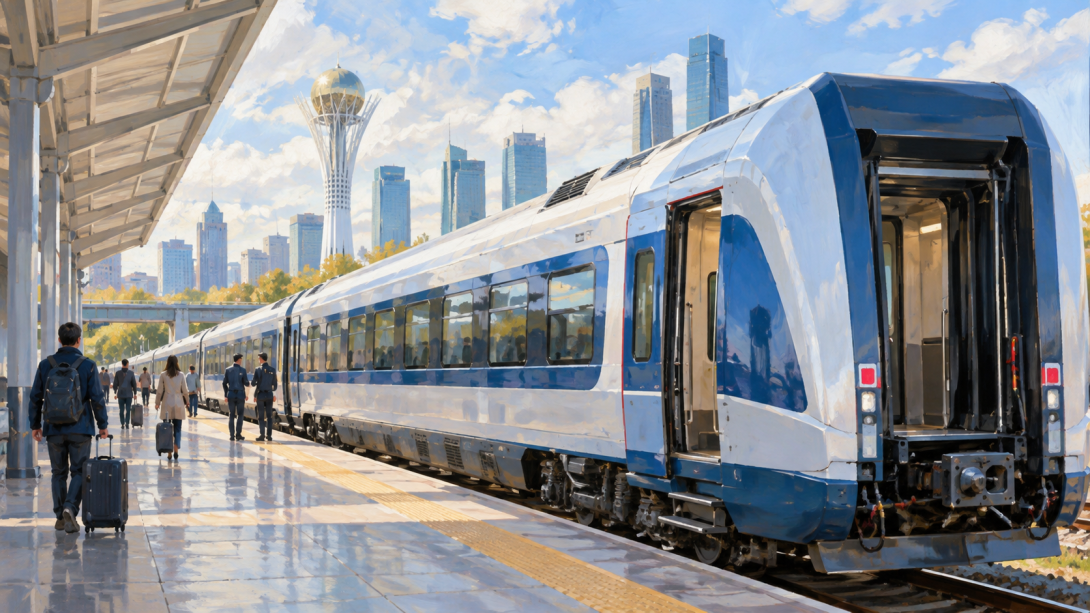 Вагоны Stadler выйдут на маршруты в Казахстане не раньше конца октября