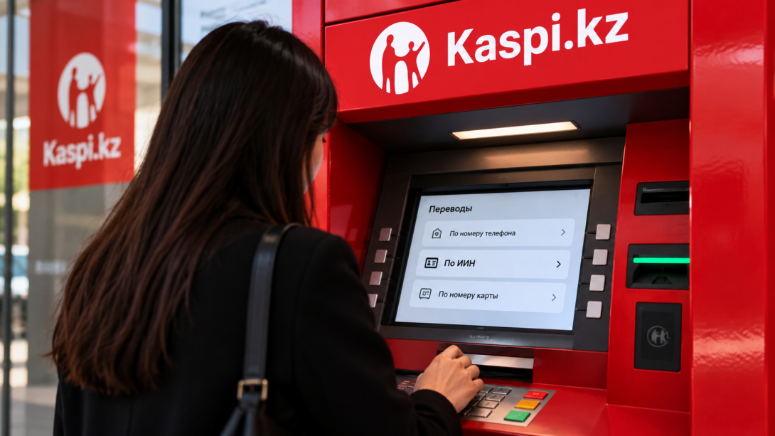 Банкоматы Kaspi.kz
